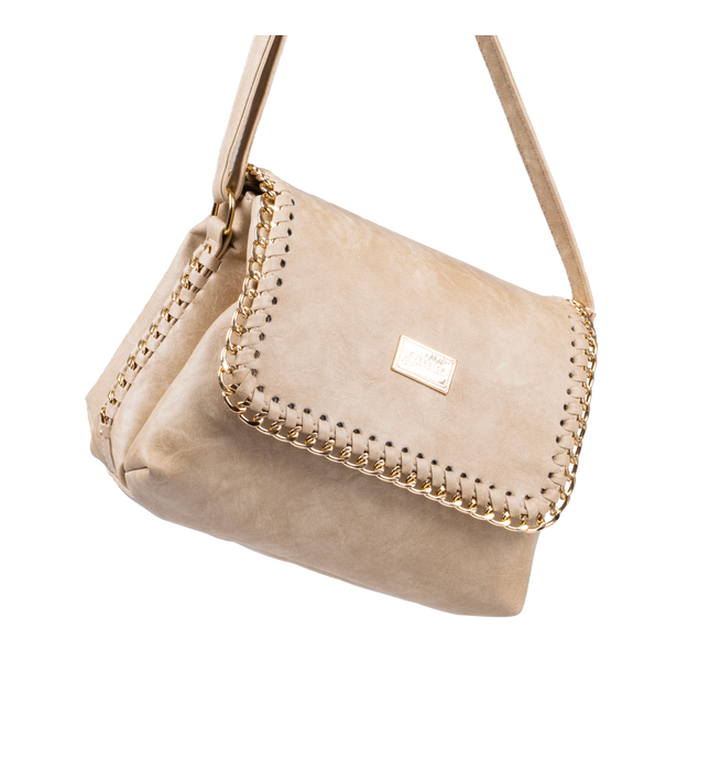 شنطة كروس حريمي صغيرة موديل S93 جلد مستورد – شنطة عملية يومية 