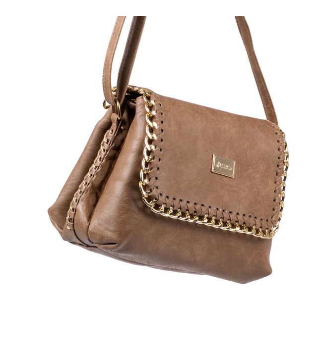 شنطة كروس حريمي صغيرة موديل S93 جلد مستورد – شنطة عملية يومية 