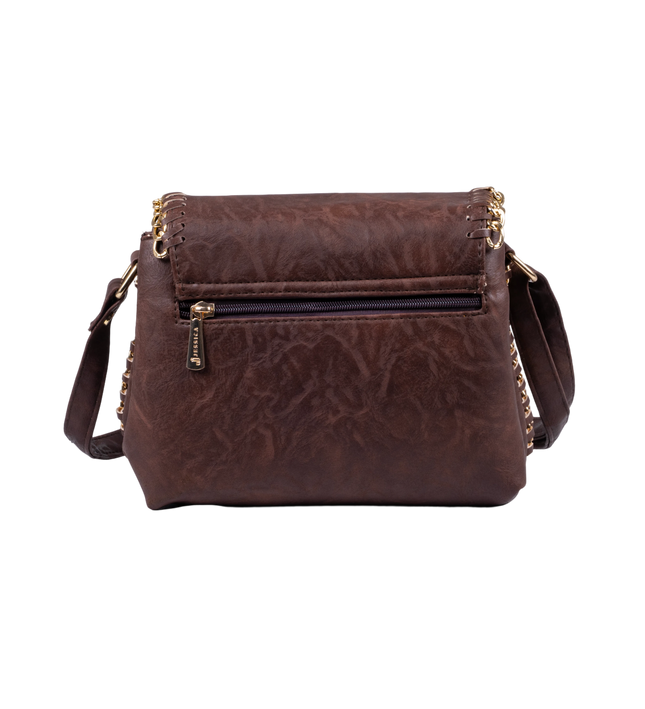 شنطة كروس حريمي صغيرة موديل S93 جلد مستورد – شنطة عملية يومية 