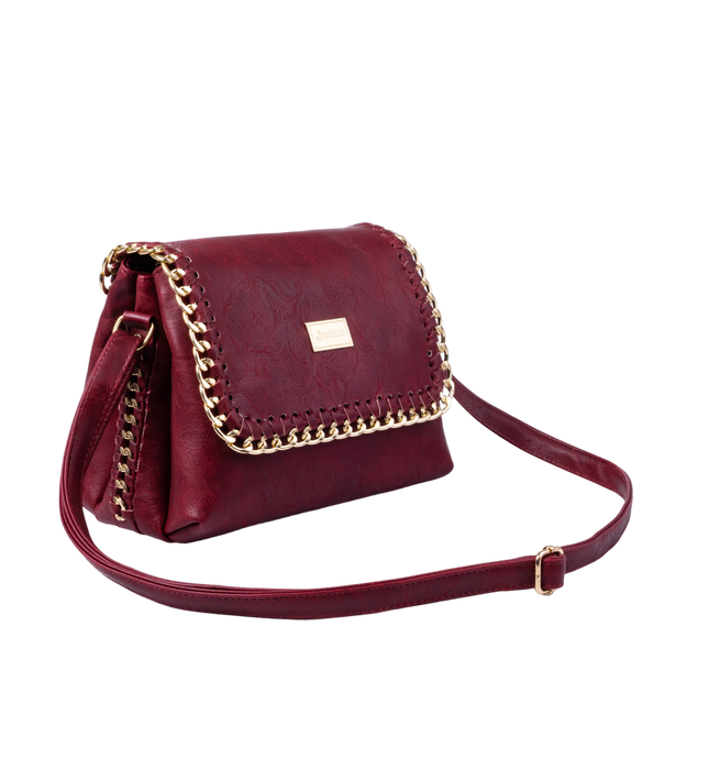 شنطة كروس حريمي صغيرة موديل S93 جلد مستورد – شنطة عملية يومية 