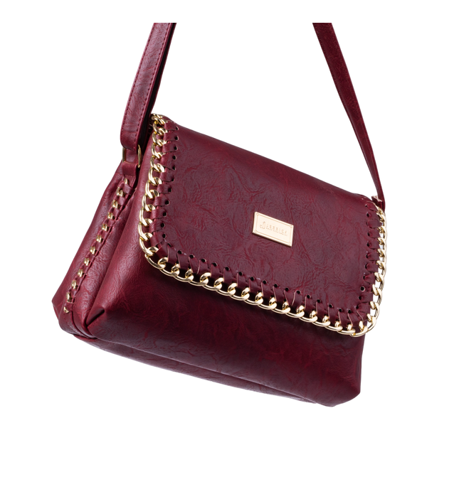 شنطة كروس حريمي صغيرة موديل S93 جلد مستورد – شنطة عملية يومية 