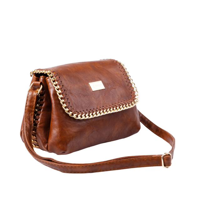 شنطة كروس حريمي صغيرة موديل S93 جلد مستورد – شنطة عملية يومية 