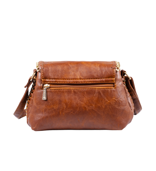 شنطة كروس حريمي صغيرة موديل S93 جلد مستورد – شنطة عملية يومية 