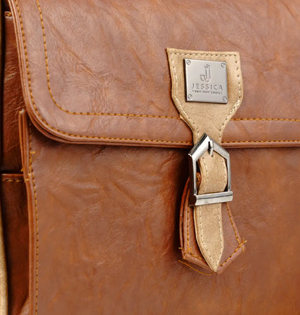 كود S021 شنطة كروس من الجلد الإيطالي