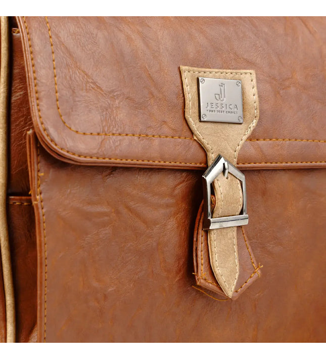 كود S021 شنطة كروس من الجلد الإيطالي