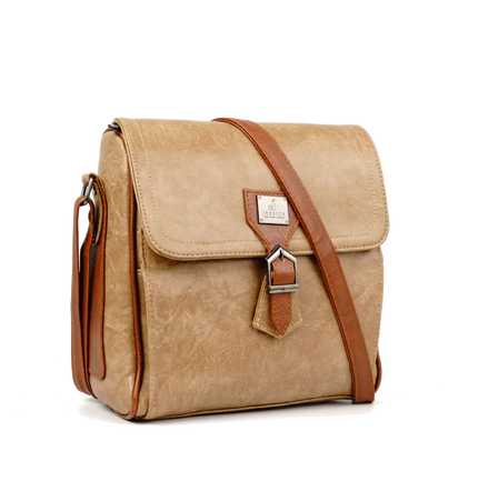 كود S021 شنطة كروس من الجلد الإيطالي