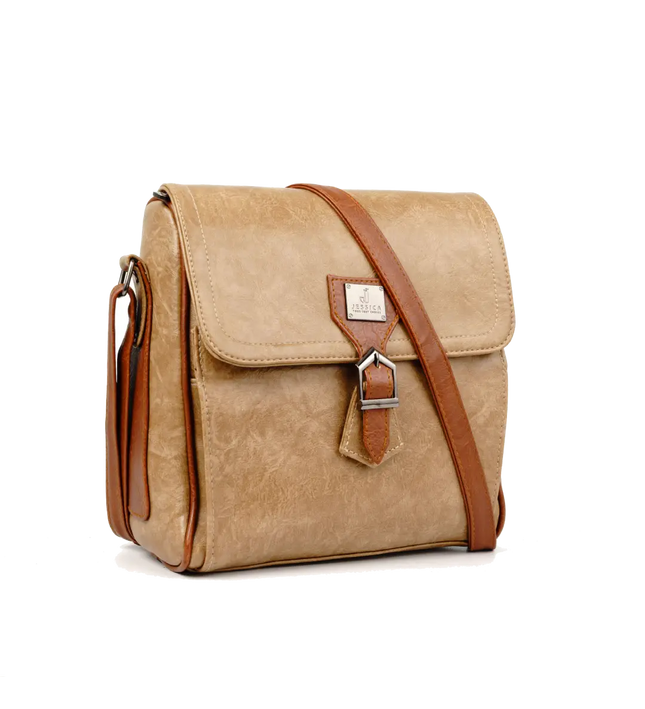 كود S021 شنطة كروس من الجلد الإيطالي