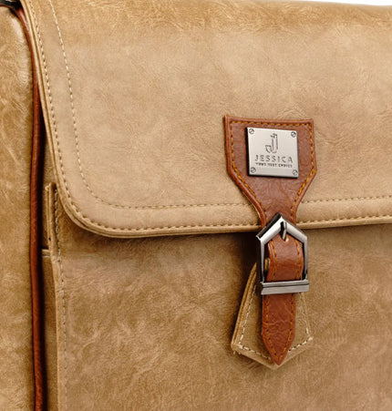 كود S021 شنطة كروس من الجلد الإيطالي