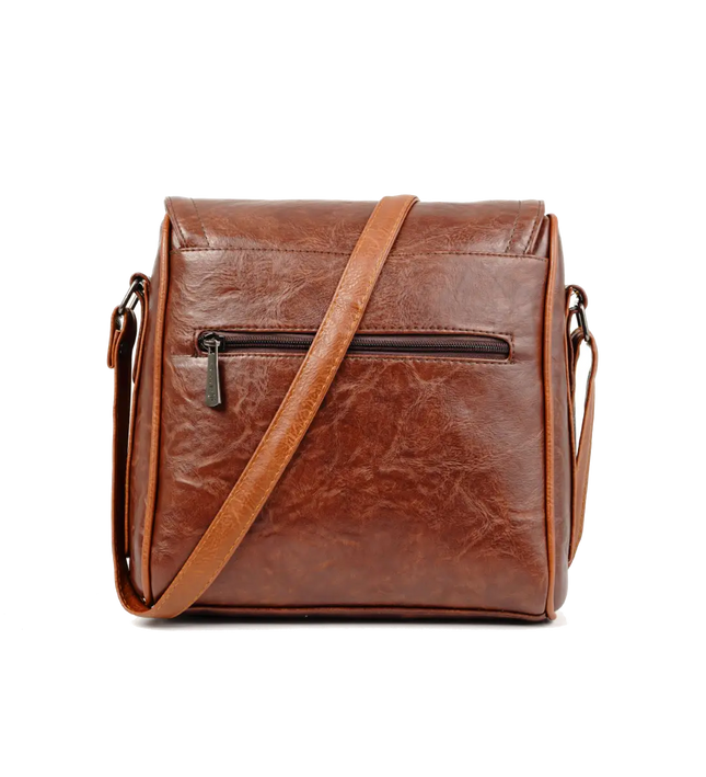 كود S021 شنطة كروس من الجلد الإيطالي