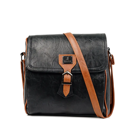 كود S021 شنطة كروس من الجلد الإيطالي