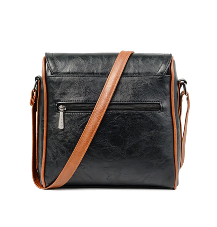 كود S021 شنطة كروس من الجلد الإيطالي