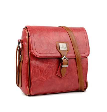 كود S021 شنطة كروس من الجلد الإيطالي