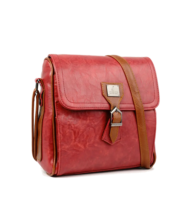 كود S021 شنطة كروس من الجلد الإيطالي