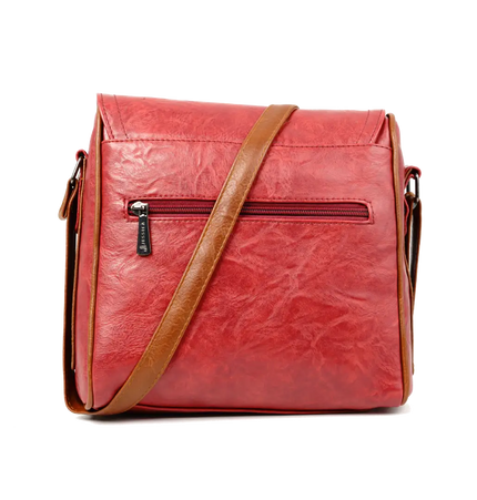 كود S021 شنطة كروس من الجلد الإيطالي