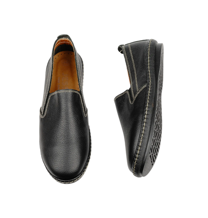 كود 145 حذاء من الجلد الطبيعي