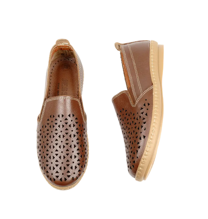 كود 128 حذاء من الجلد الطبيعي