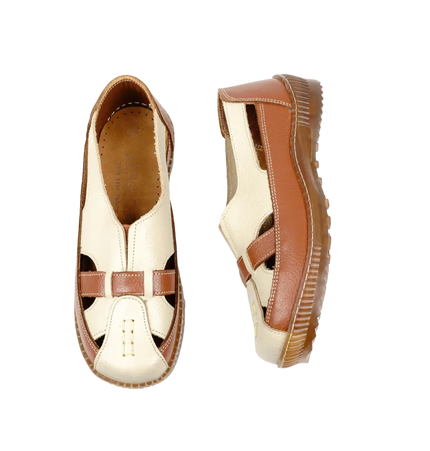 كود ١٠٠١ حذاء من الجلد الطبيعي