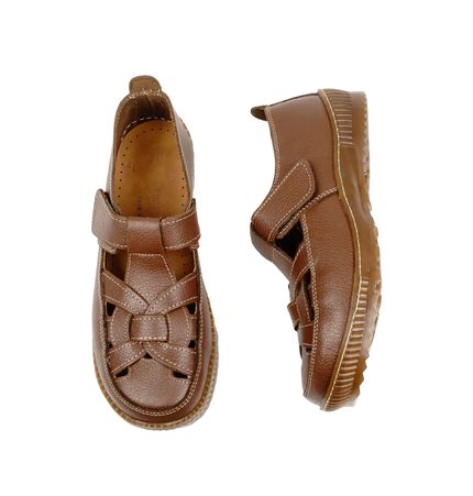 كود ١٠٠٨ حذاء من الجلد الطبيعي