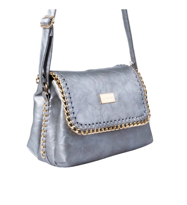 شنطة كروس حريمي صغيرة موديل S93 جلد مستورد – شنطة عملية يومية 