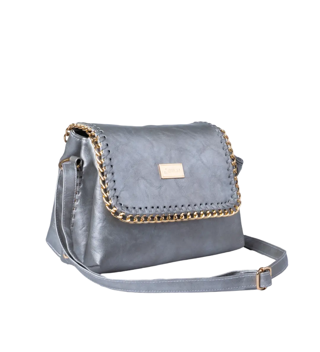 شنطة كروس حريمي صغيرة موديل S93 جلد مستورد – شنطة عملية يومية 