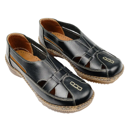 كود ١٠٠١ حذاء من الجلد الطبيعي