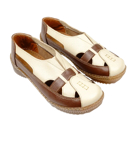 كود ١٠٠١ حذاء من الجلد الطبيعي