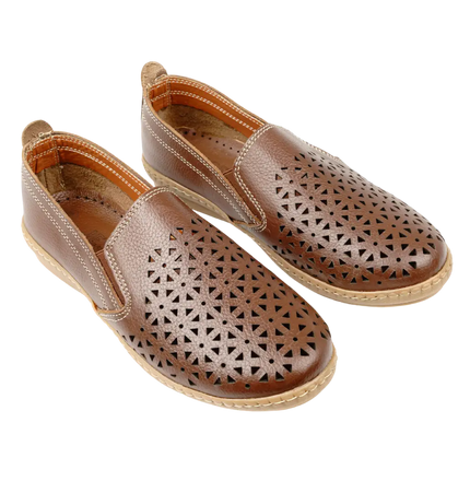 كود 128 حذاء من الجلد الطبيعي