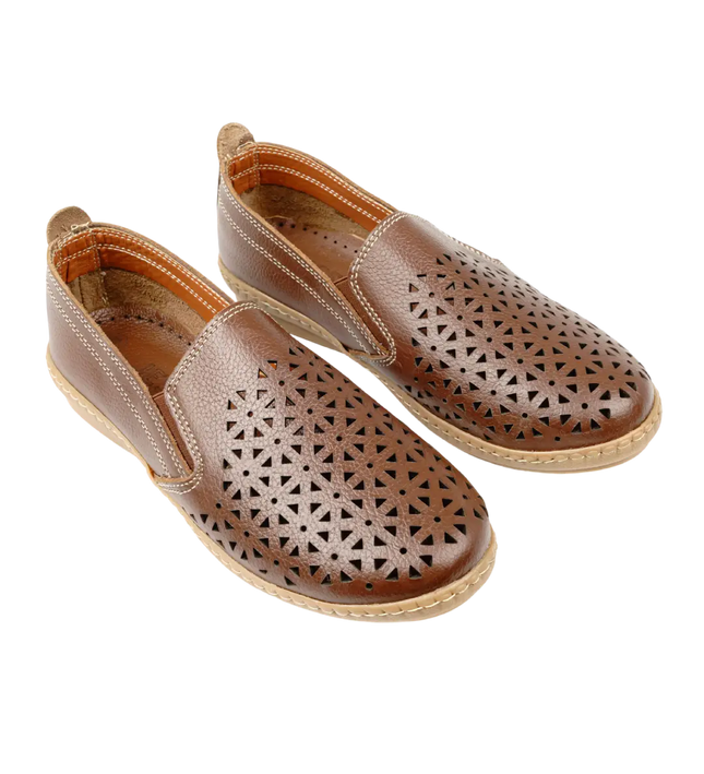 كود 128 حذاء من الجلد الطبيعي