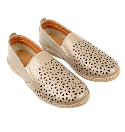 كود 128 حذاء من الجلد الطبيعي