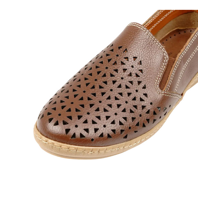 كود 128 حذاء من الجلد الطبيعي