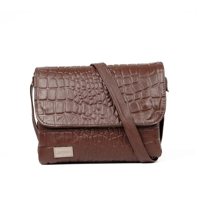 كود H30 شنطة كروس جلد طبيعي 