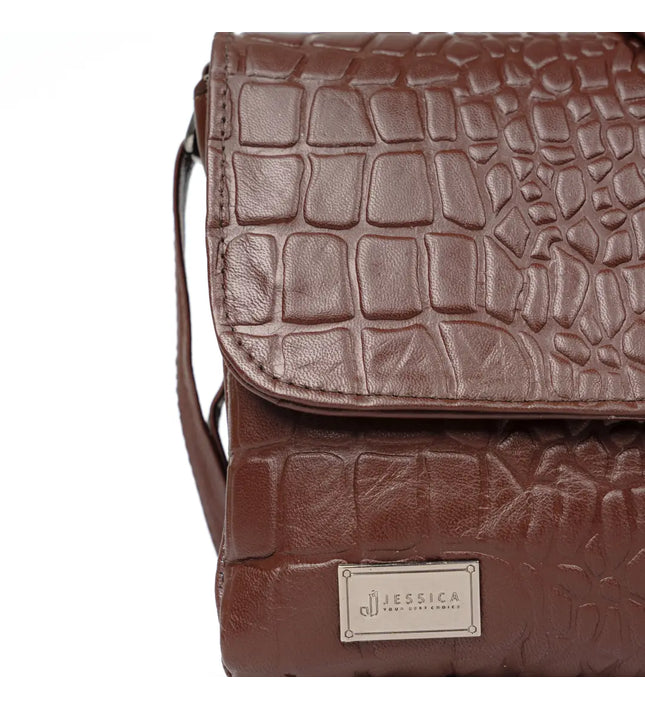 كود H30 شنطة كروس جلد طبيعي 