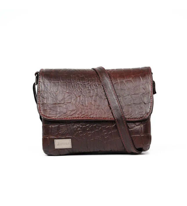 كود H30 شنطة كروس جلد طبيعي 