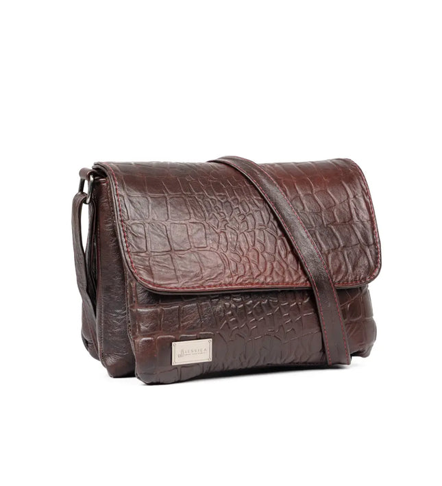 كود H30 شنطة كروس جلد طبيعي 