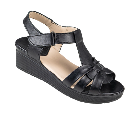 9030 Women Genuine Leather Sabot – Comfortable 3cm Heel Daily Shoes