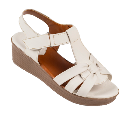 9030 Women Genuine Leather Sabot – Comfortable 3cm Heel Daily Shoes