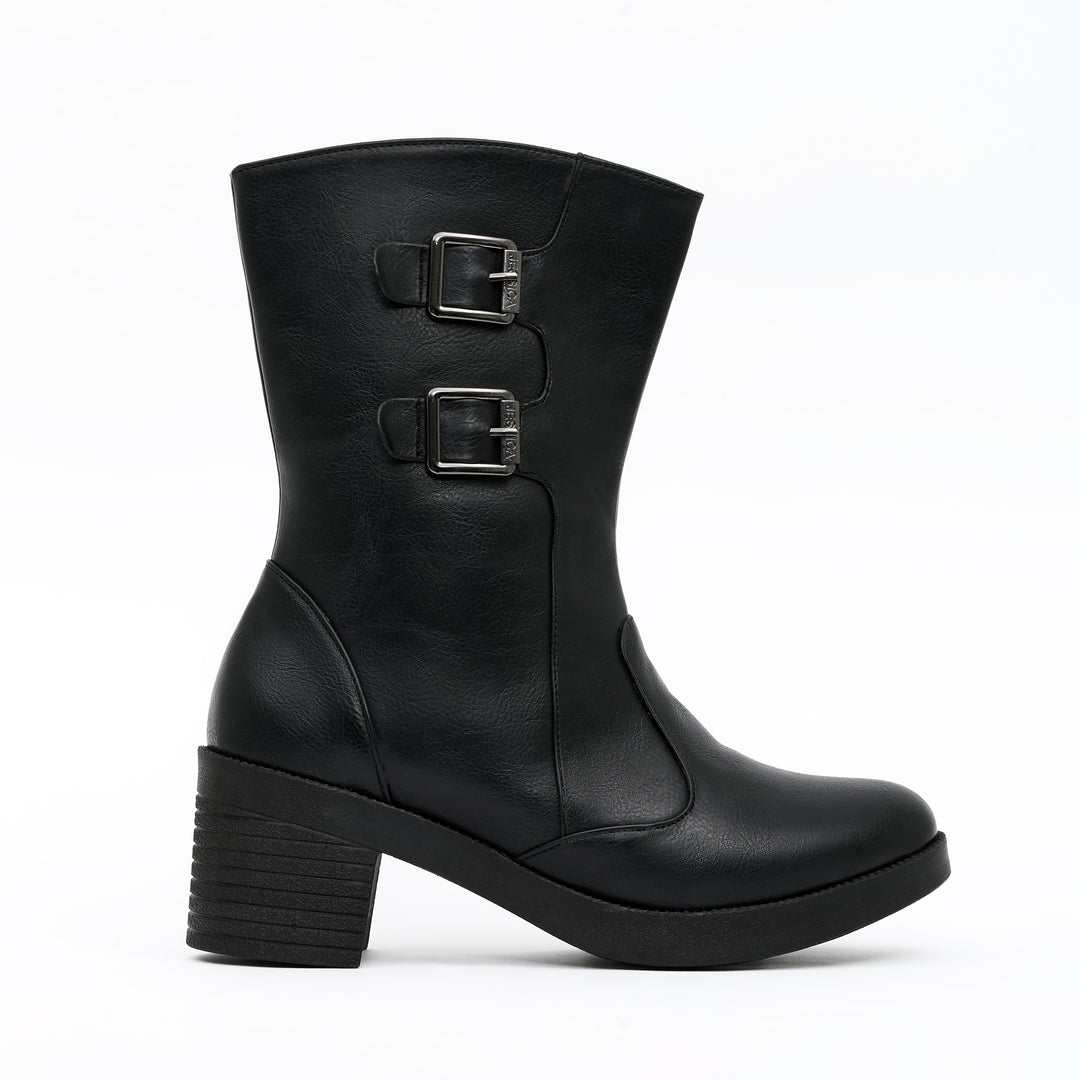 Jessica 584 Women's Imported Leather Boots – Comfortable 5 cm Heel