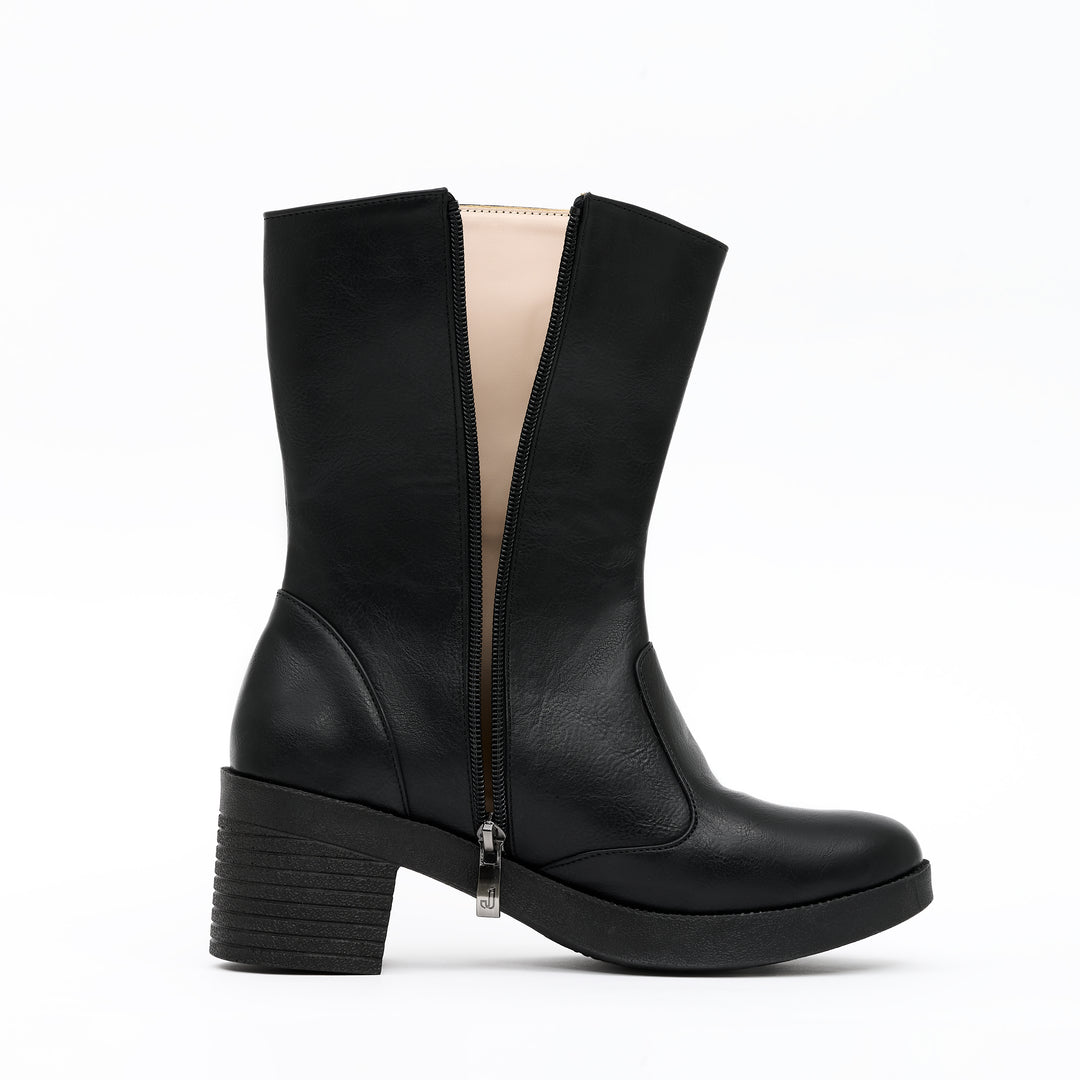 Jessica 584 Women's Imported Leather Boots – Comfortable 5 cm Heel