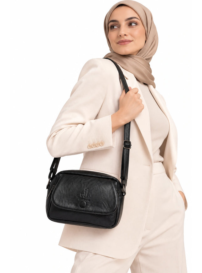 S011 Small Crossbody Women Bag – Practical Imported Leather Bag