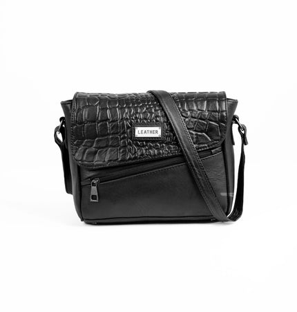 كود H80 شنطة كروس من الجلد الطبيعي