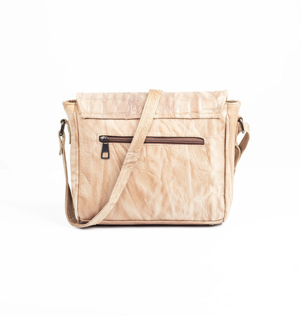 كود H80 شنطة كروس من الجلد الطبيعي