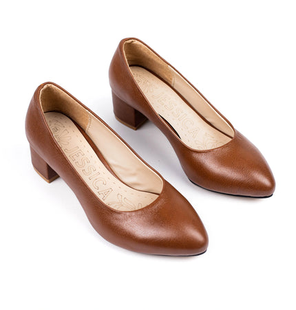 Code D50 natural leather shoes