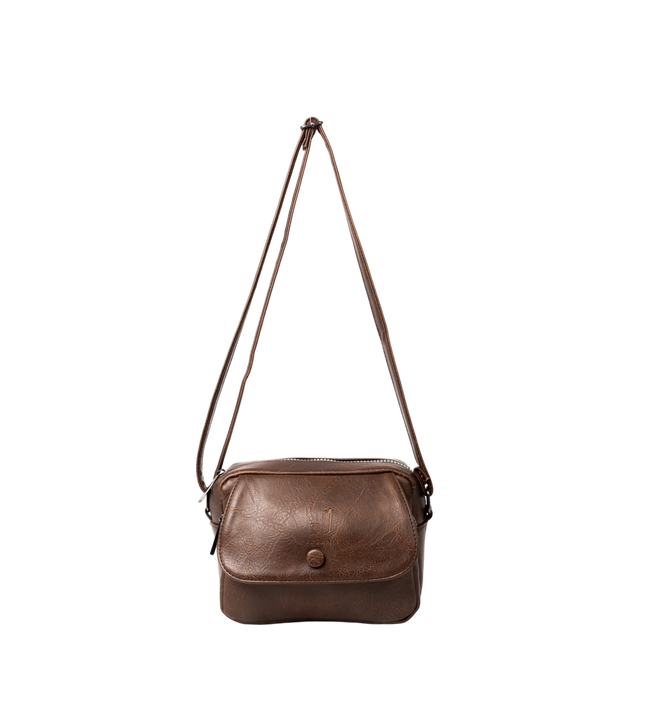 شنطة كروس حريمي صغيرة موديل S011 جلد مستورد – شنطة عملية يومية