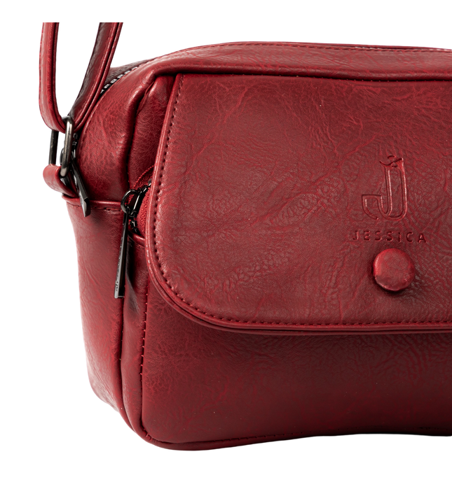 شنطة كروس حريمي صغيرة موديل S011 جلد مستورد – شنطة عملية يومية