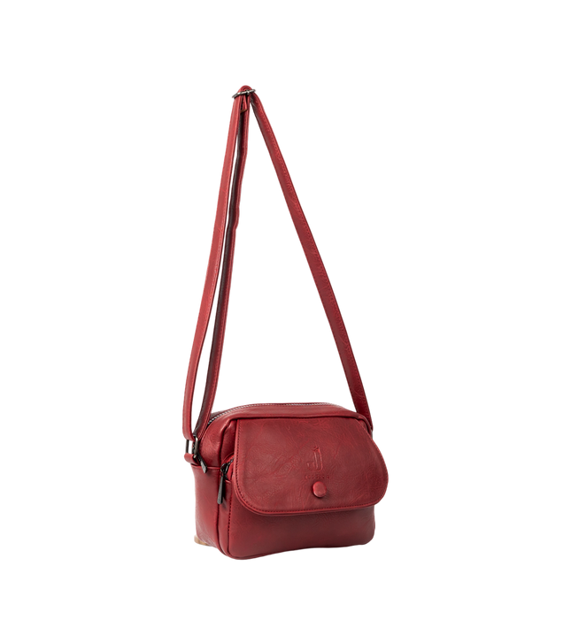 شنطة كروس حريمي صغيرة موديل S011 جلد مستورد – شنطة عملية يومية