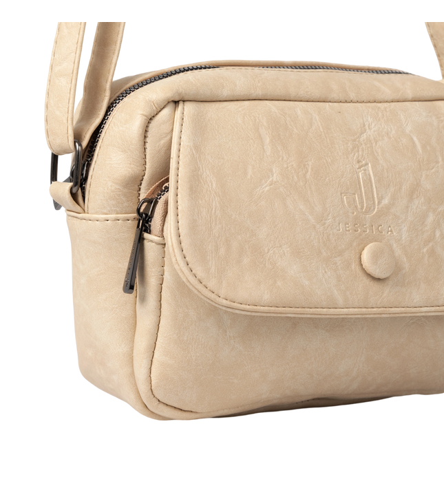 شنطة كروس حريمي صغيرة موديل S011 جلد مستورد – شنطة عملية يومية