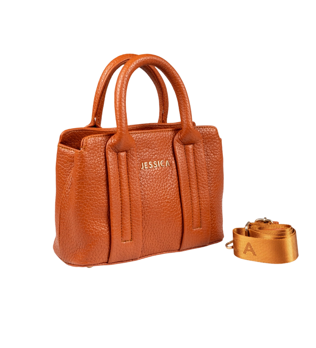 شنطة كتف حريمي موديل S98 بحزام كروس جلد مستورد – شنطة عملية يومية