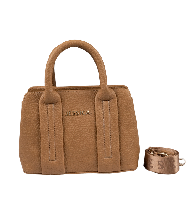 شنطة كتف حريمي موديل S98 بحزام كروس جلد مستورد – شنطة عملية يومية