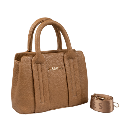 شنطة كتف حريمي موديل S98 بحزام كروس جلد مستورد – شنطة عملية يومية