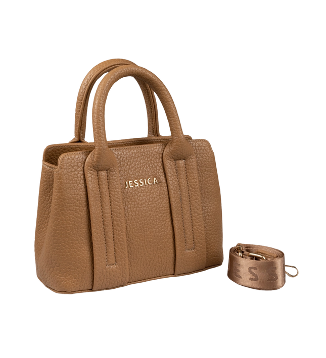 شنطة كتف حريمي موديل S98 بحزام كروس جلد مستورد – شنطة عملية يومية